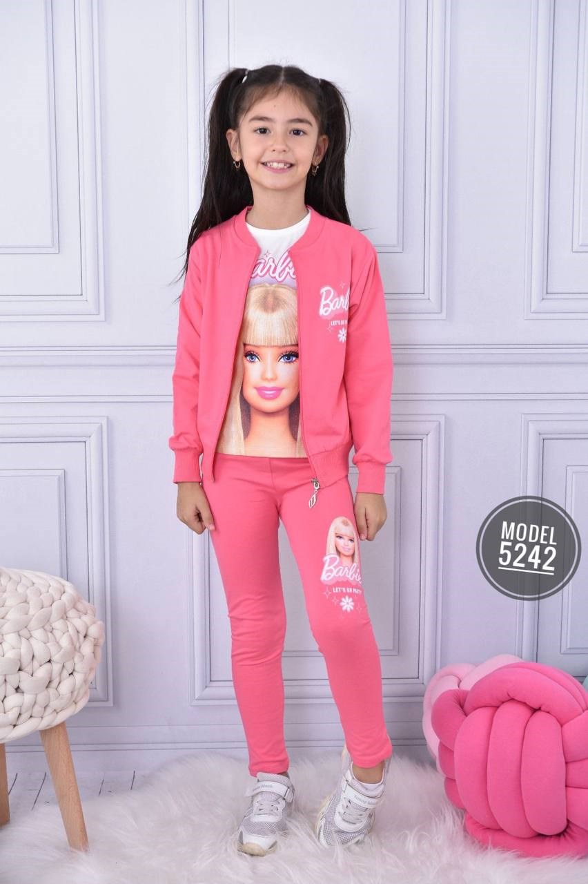 ÇOCUK TAKIM 3 LÜ  BARBİE 3/10 YAŞ ARASI