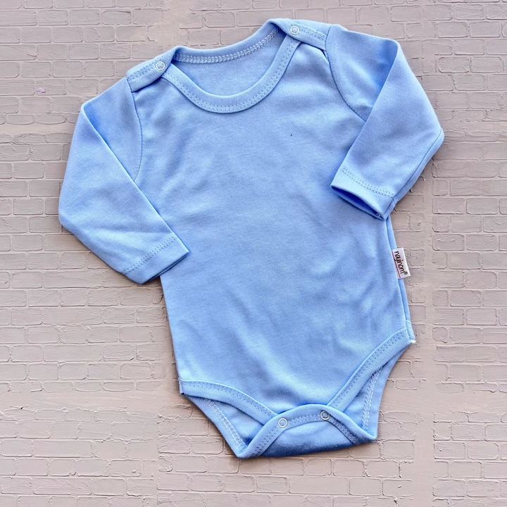 Bebek zıbın uzun kollu mavi