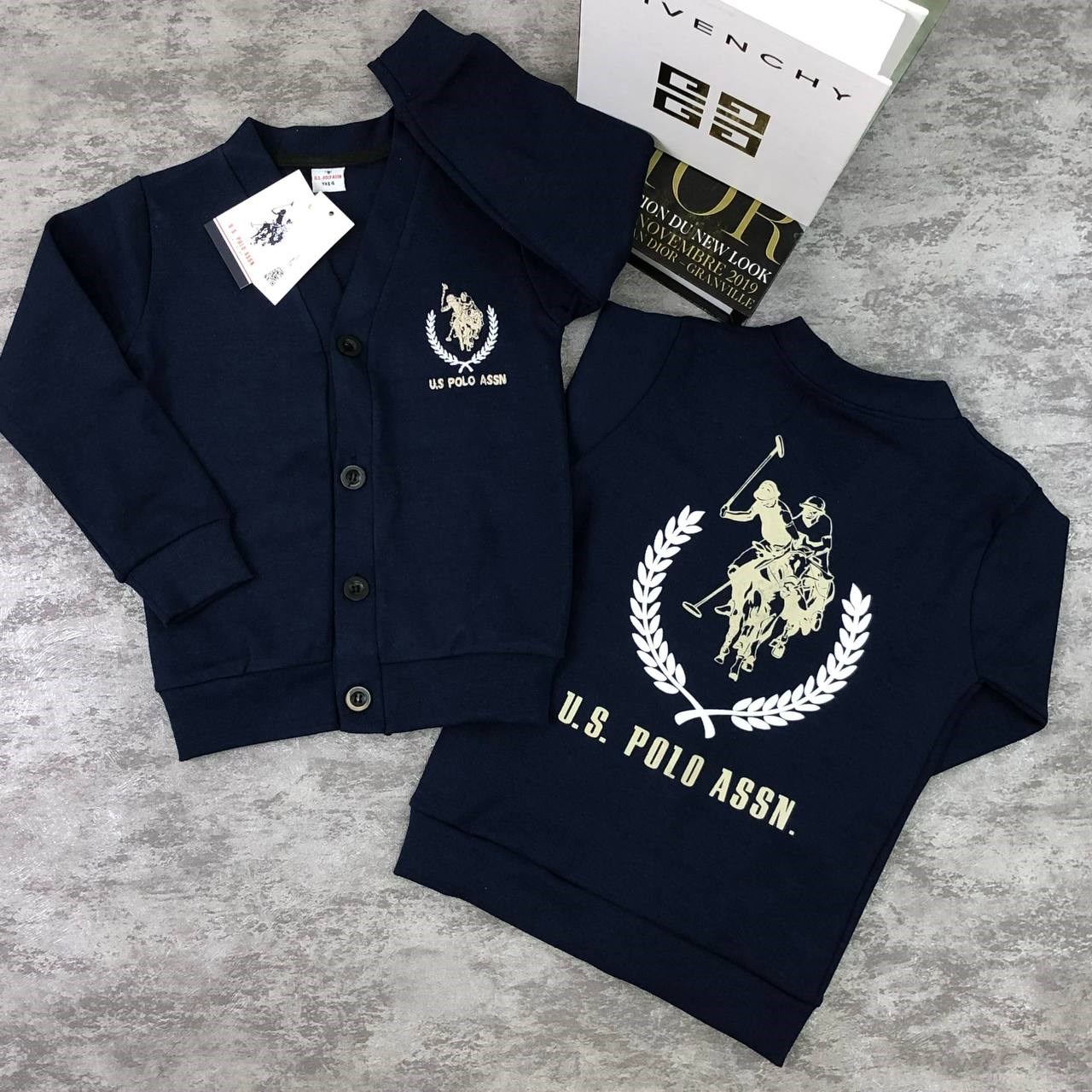 POLO BASKILI HIRKA LACİVERT İ 4-12 YAŞ ARASI