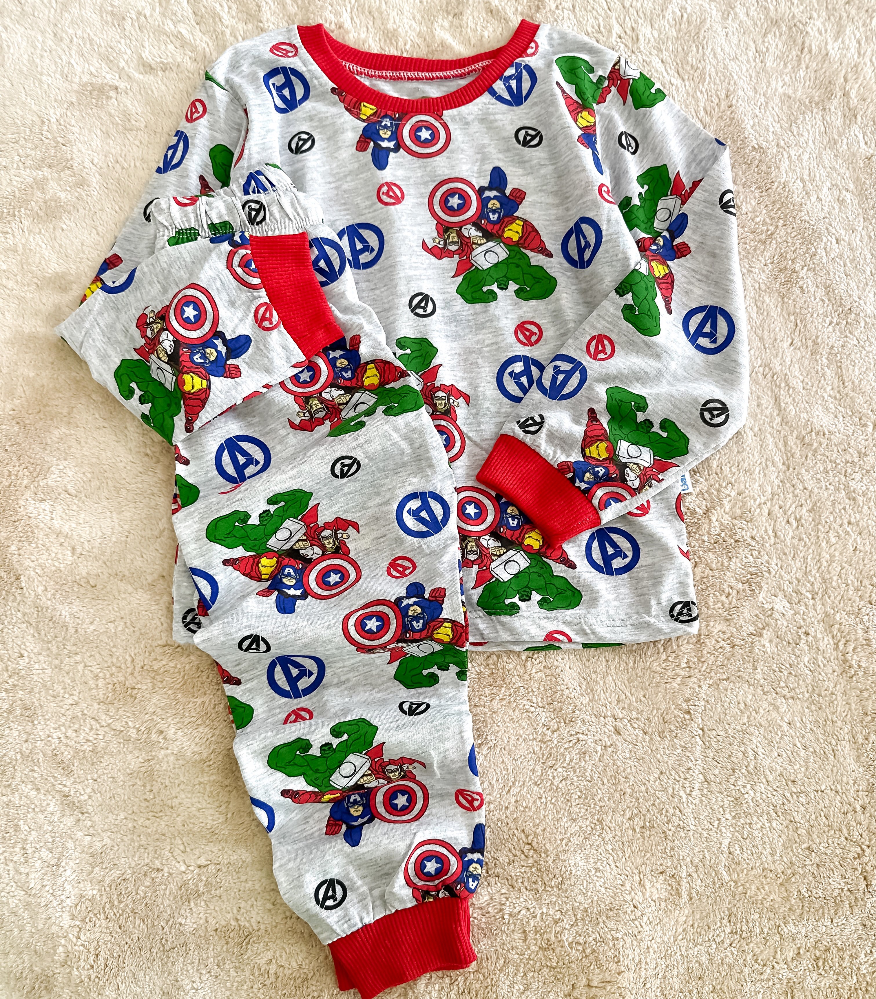 Karakter Baskılı Pijama Takımı 1-8 Yaş Arası