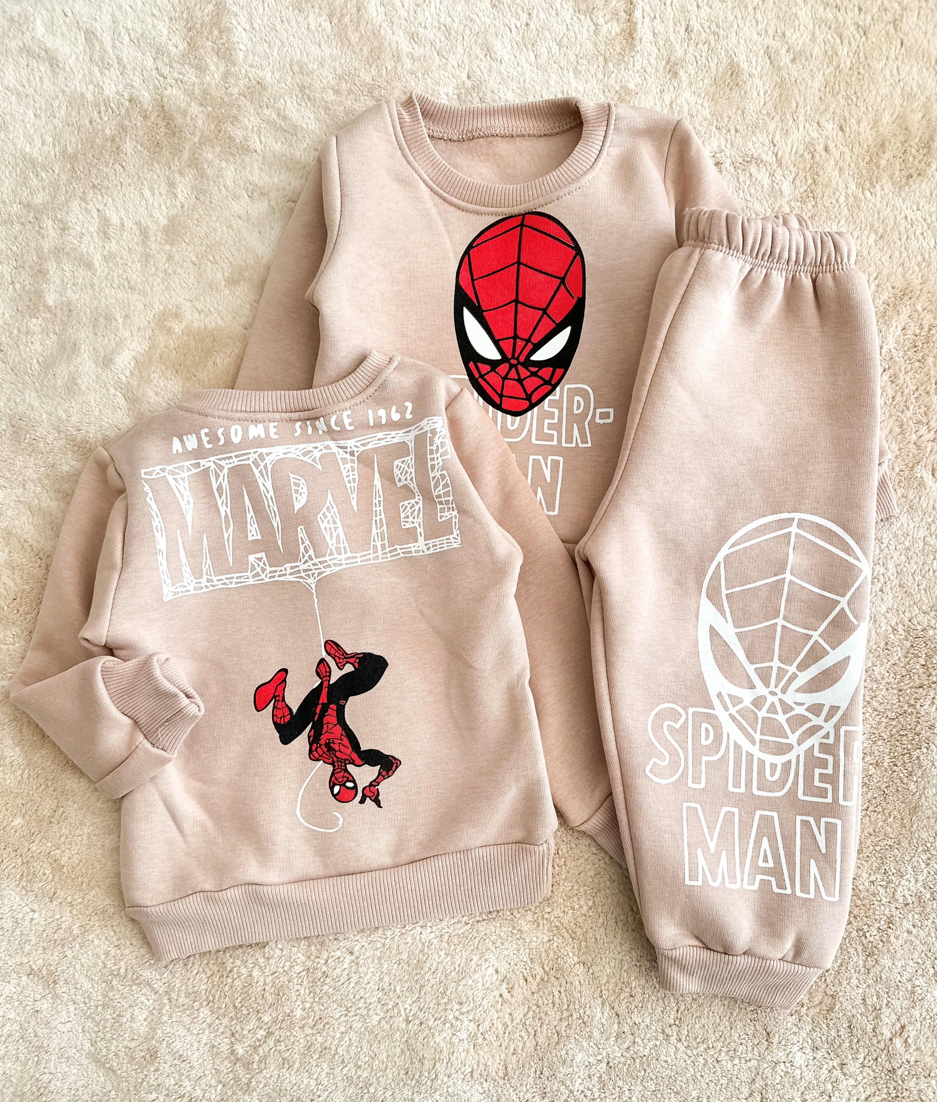 Spıderman Detay Takım 9Ay-3 Yaş Arası 3 İp