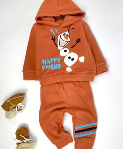 ÇOCUK TAKIM HAPPY FRIEND 1-3 YAŞ ARASI TURUNCU