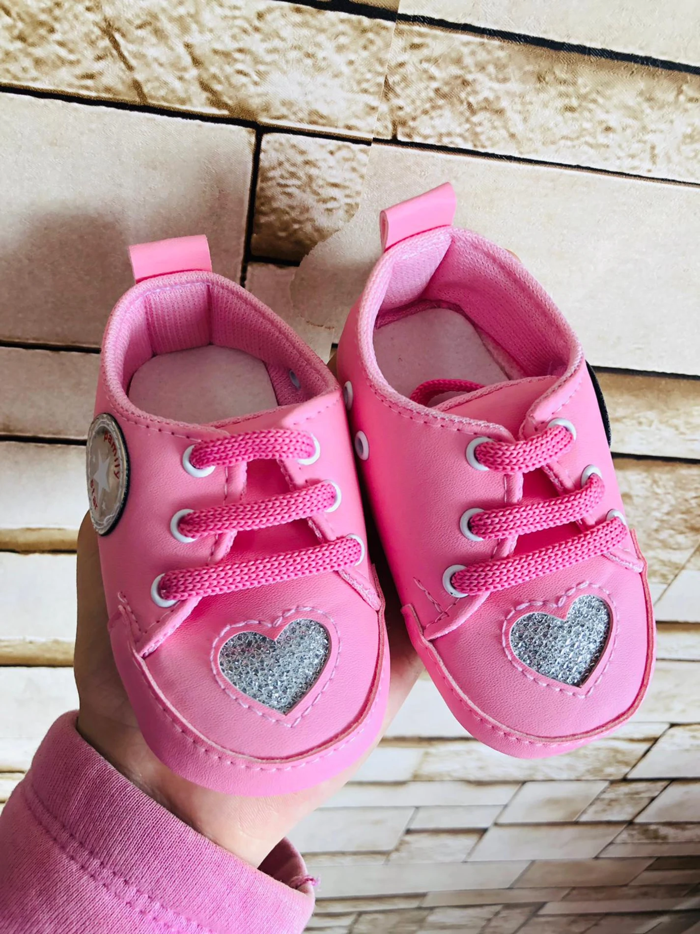 Kız Bebek Ayakkabı Pembe 18 Numara  