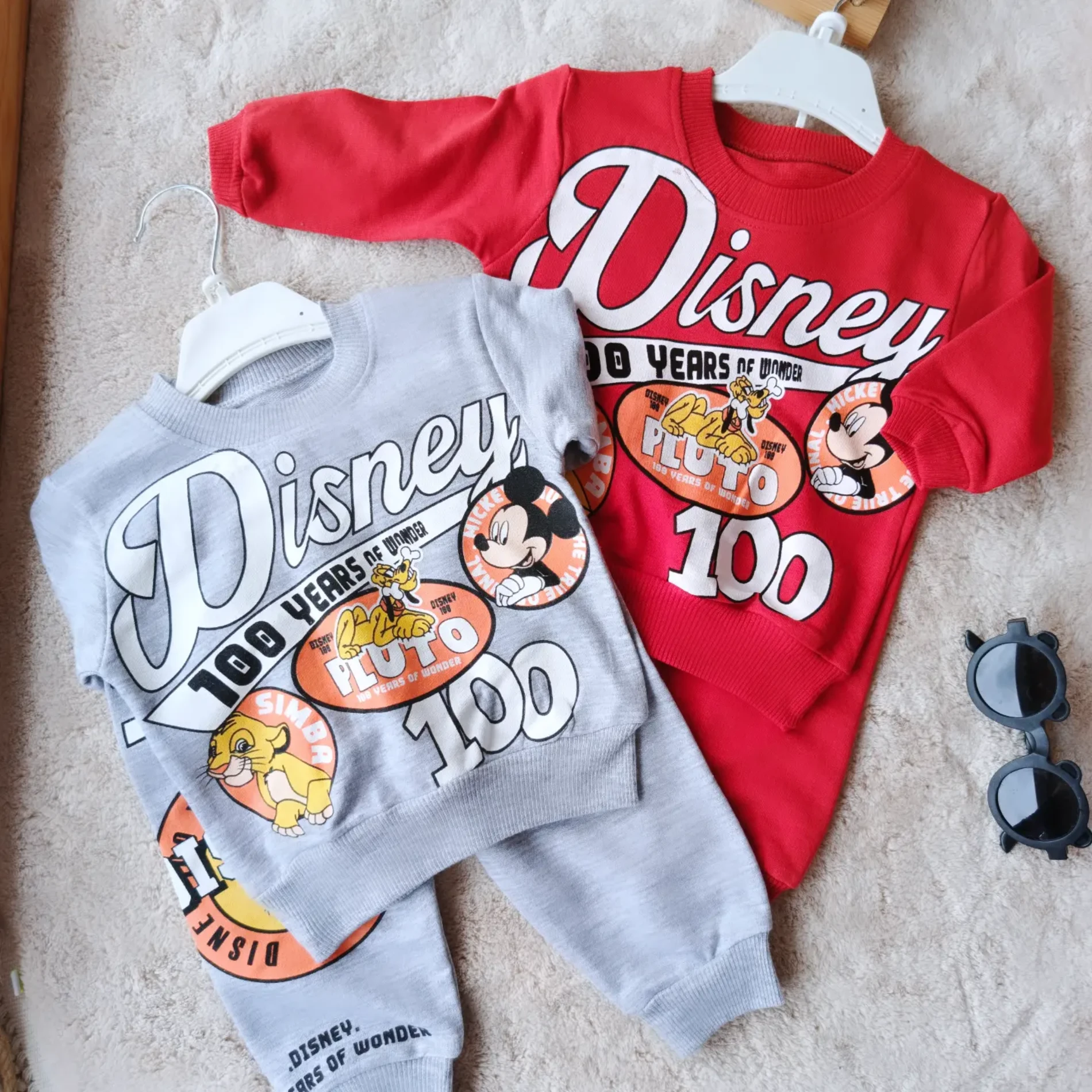 Bebek Takım Disney 100 baskılı 9-24 ay